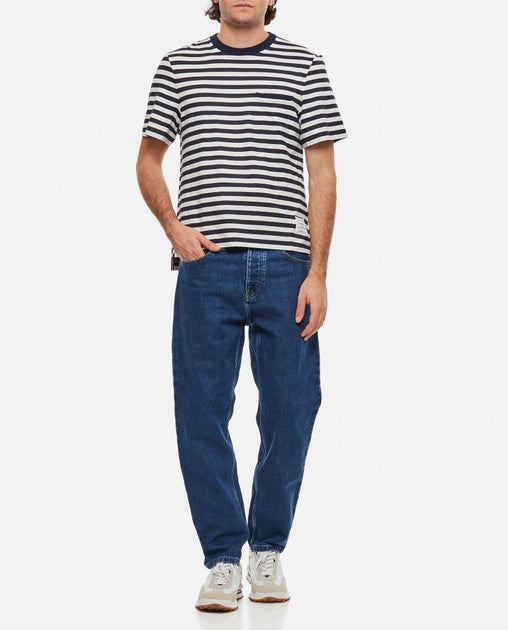 Thom Browne Striped Pocket T-Shirt Blue Large 3