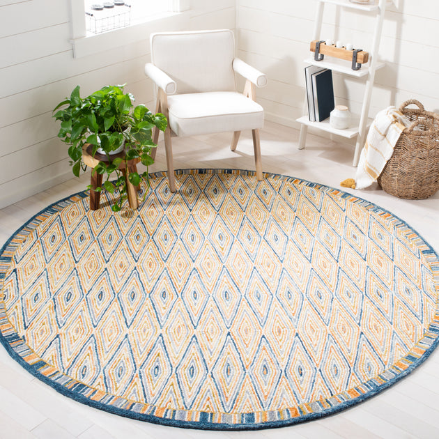 Safavieh Aspen APN808 Area Rug Gold/Rust 4