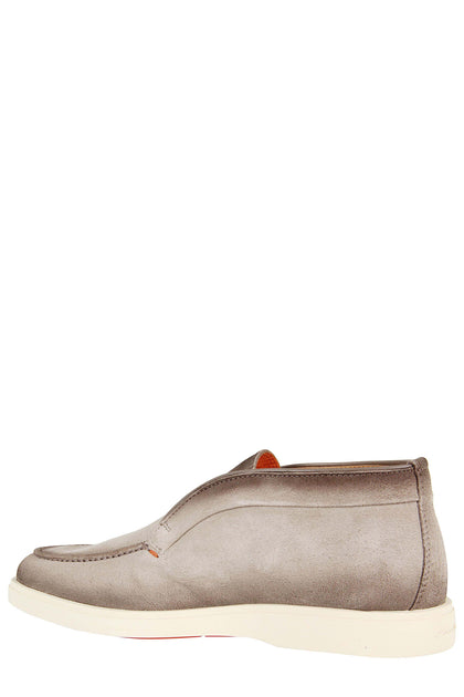 Santoni Digitis Slip-On Shoes Brown UK 9.5 4