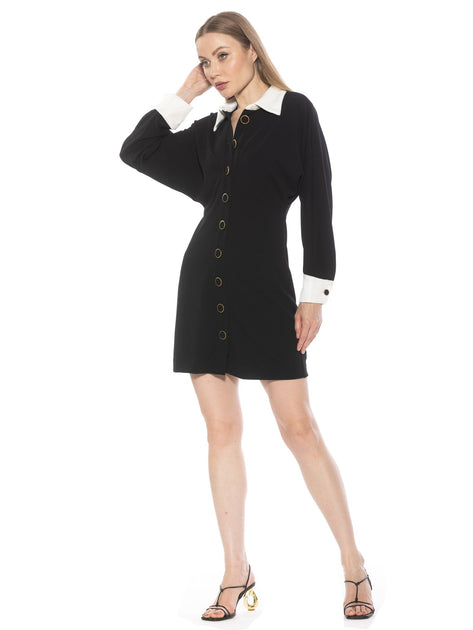Alexia Admor Velvette Dress Black US 12 3