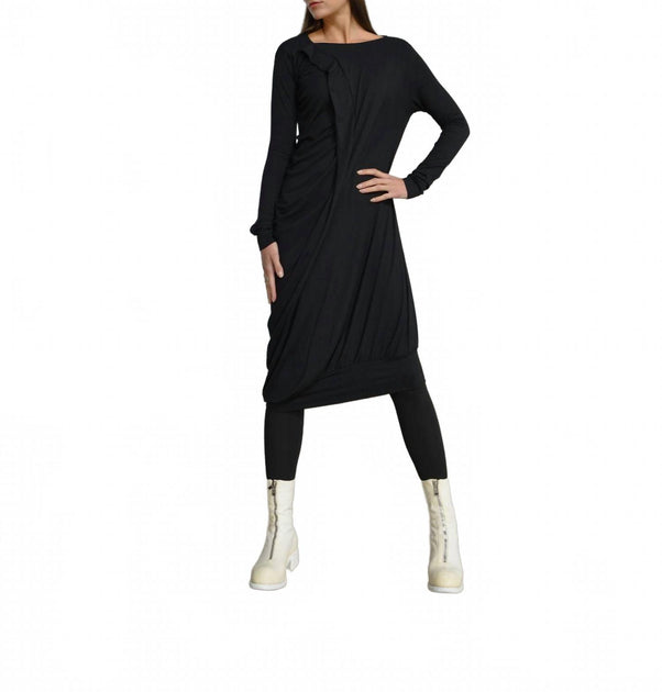 Simply Mila Budapest Midi Dress Black Medium 4