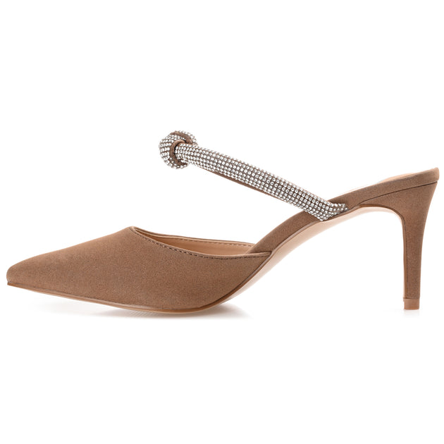 Journee Collection Lunna Pump Brown US 10 3