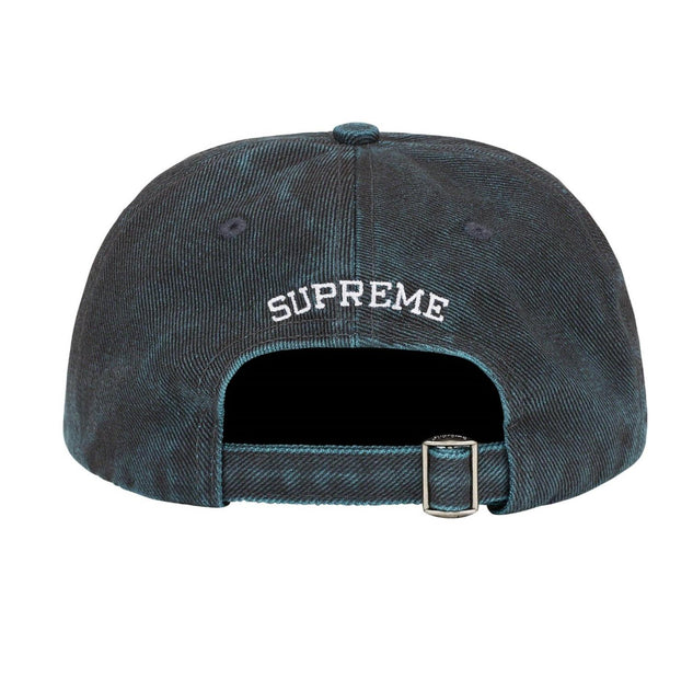Supreme Washed Twill 6-Panel Hat Schwarz One Size 3