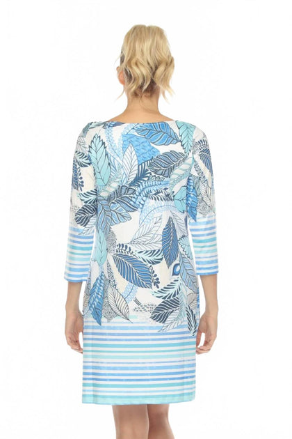 Tango Mango 3/4 Sleeve Dress Multi XSmall 3