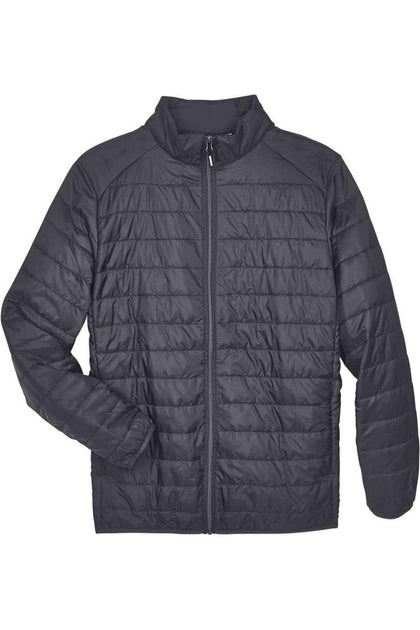 CORE365 Prevail Packable Puffer Jacket Blue Medium 2