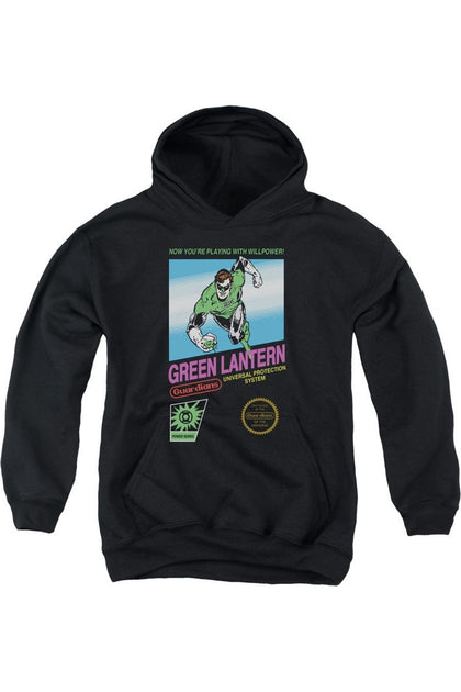 Gildan Green Lantern Box Art Jugend Kapuzenpulli Schwarz XLarge 2