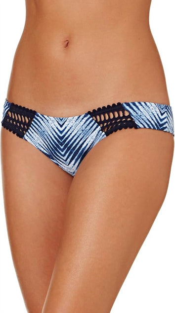Rip Curl Last Light Luxe Hipster Bikinihose Blau XS 4