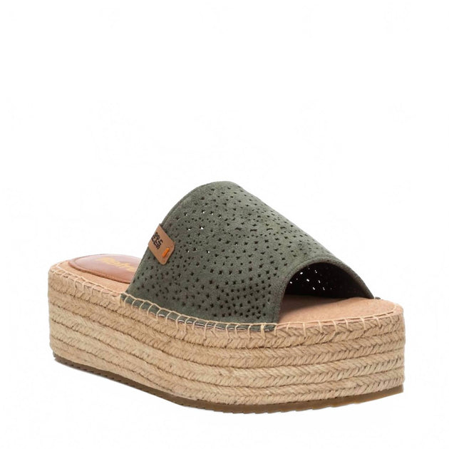 Xti 17246104 Sandal Green US 7 2