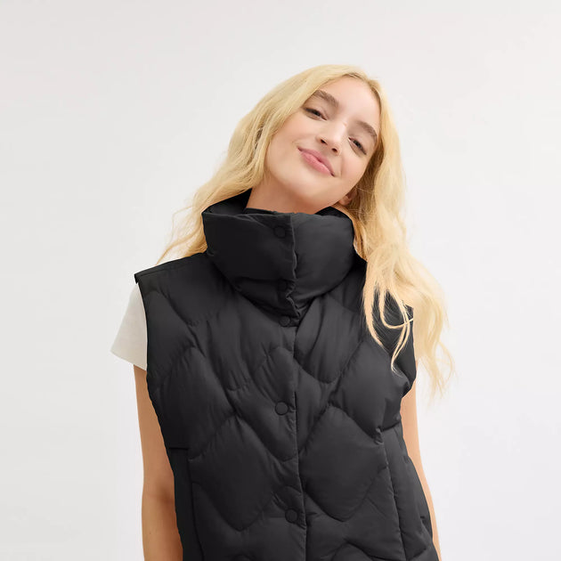 【COACH】Quilted Vest In Recycled Polyamide COACH® Outlet | Quilted Vest In Recycled Polyamide