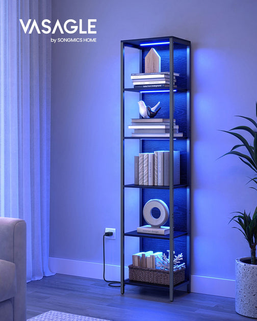 Hivvago 6-stufiges LED-Regal 4