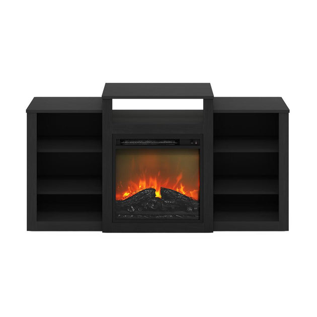 Furinno Jensen TV Stand Black 4