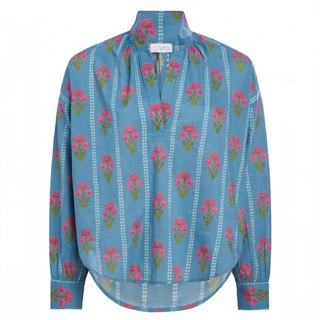Livro Jane Top Blue XLarge 3