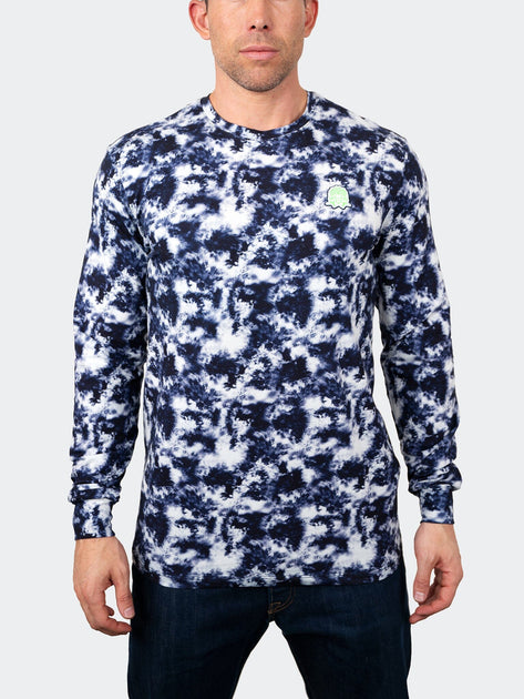 Maceoo Tee LS TieDye Blue Blue XLarge 2