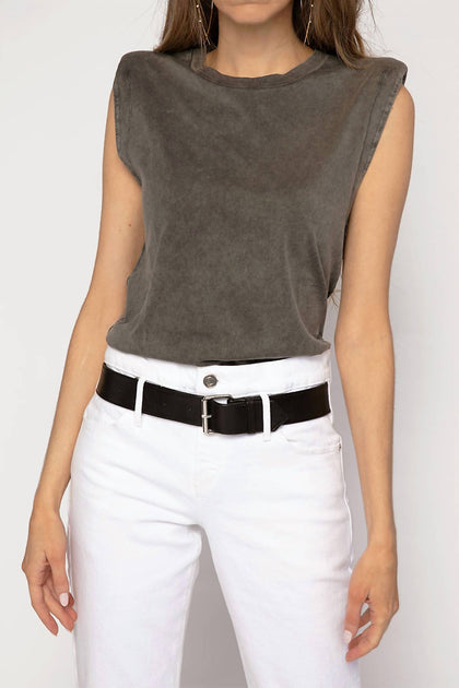 IRO Elena Ärmelloses Top - Grau (XS) 2