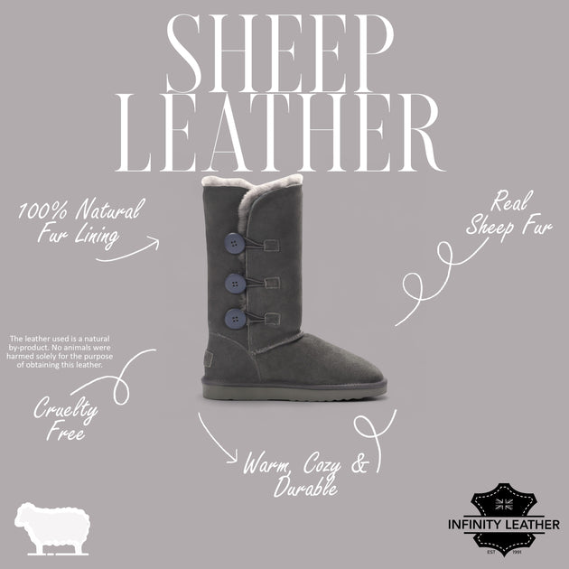 Infinity Willow Calf Boots Grey EU 38 3