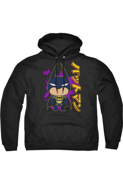 Gildan Batman Cute Kanji Hoodie Black XXL 2