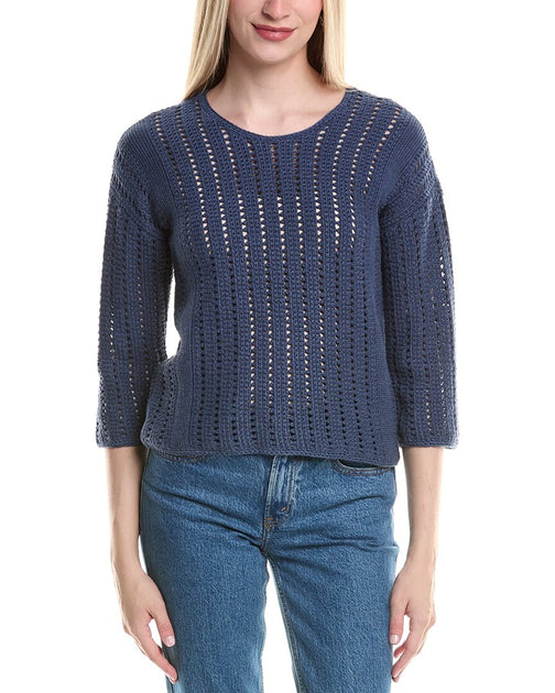 J.McLaughlin Keira Sweater Blue XLarge 2