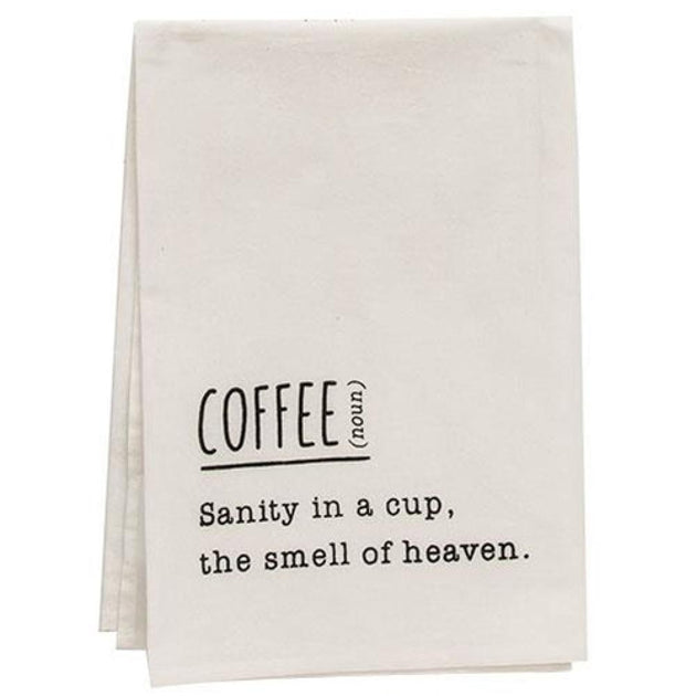 Hivvago Coffee Definition Dish Towel 2