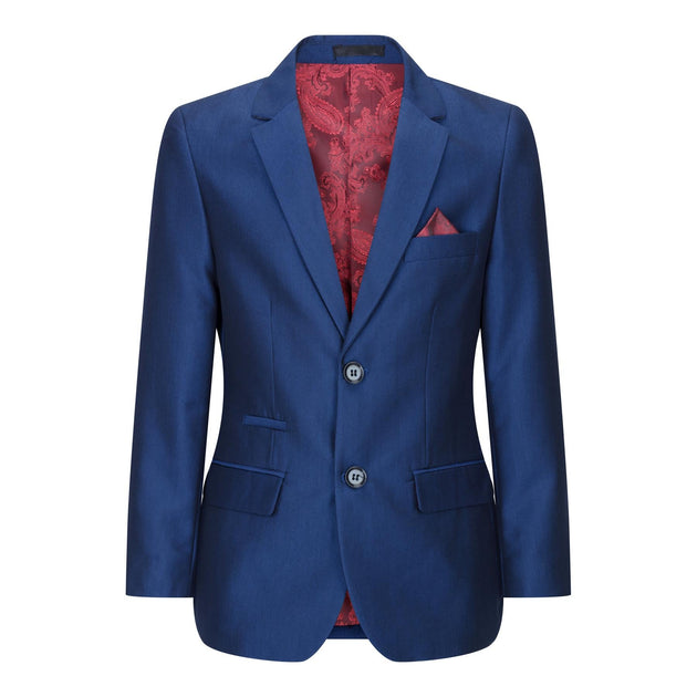 Oliver Tweed Boys 3 Piece Suit Royal Blue 2 Years 4