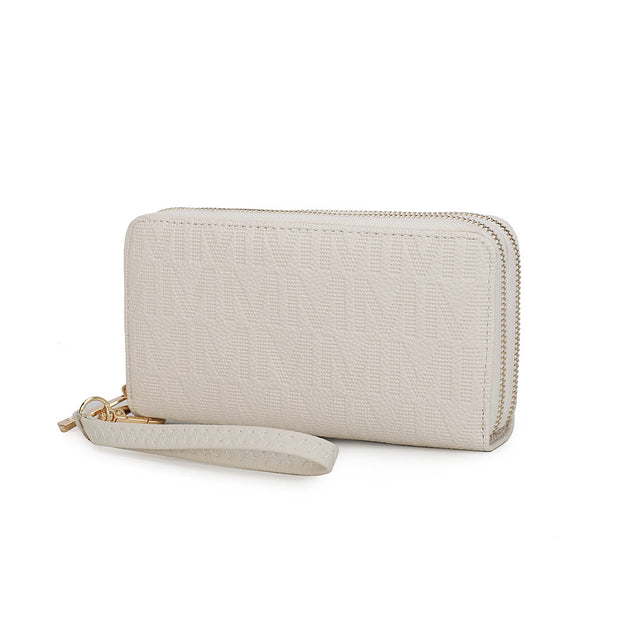 MKF Collection Lisbette Wristlet Wallet Black Small 2