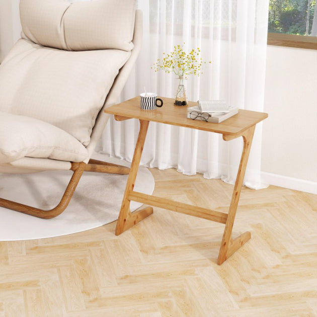 Hivvago Bamboo Side Table Natural 4