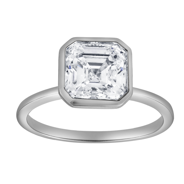 LuvMyJewelry Adele Engagement Ring Silver US 7 2