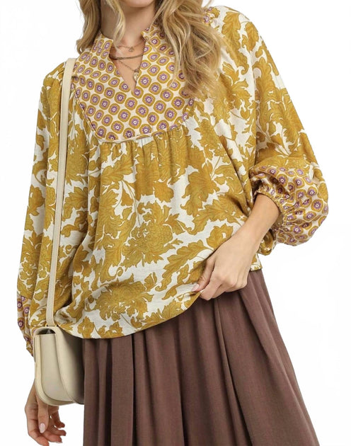 Umgee Bishop Top Yellow Small 2