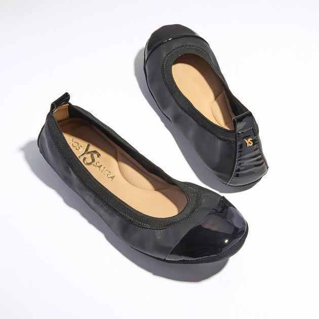Yosi Samra Samantha Ballet Flat Grey US 7 2