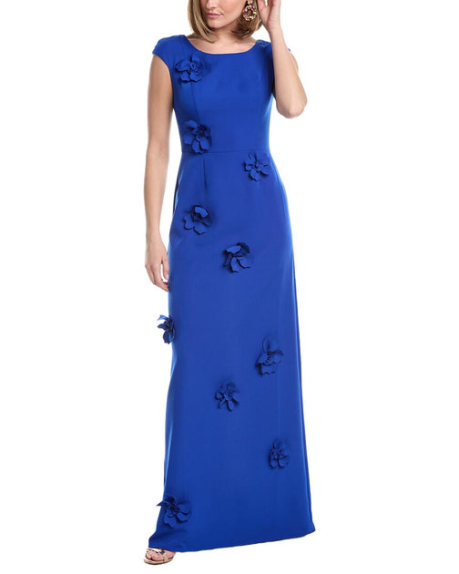 Rene Ruiz Stretch Gown Blue US 6 2
