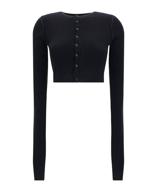 Maison Margiela Long Sleeve Cardigan Black Medium 2