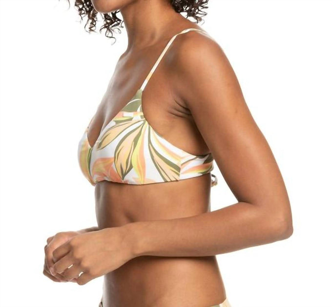 Roxy Beach Classics Bra Bikini Top Multi Medium 4