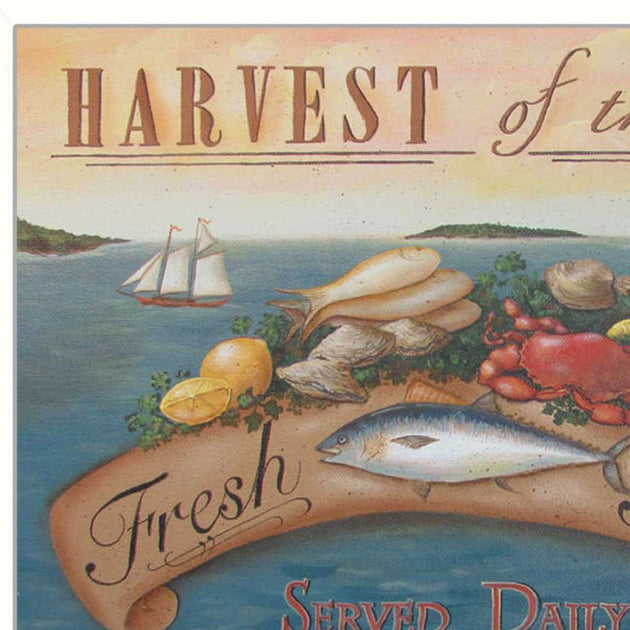 Hivvago Sea Harvest Print White 4