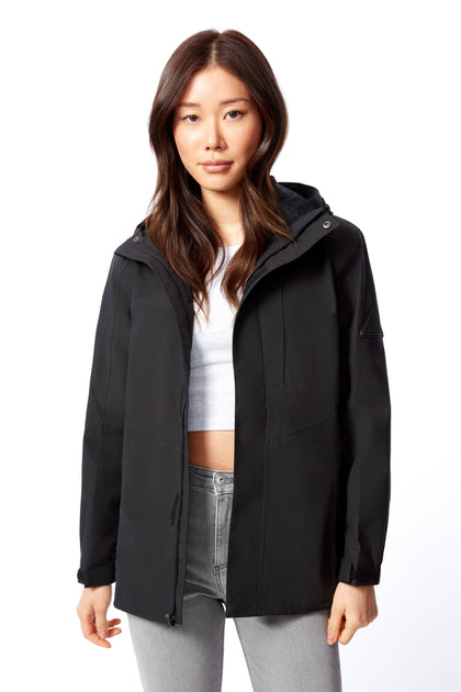 Alpine Tahsis Rain Jacket Black Small 2