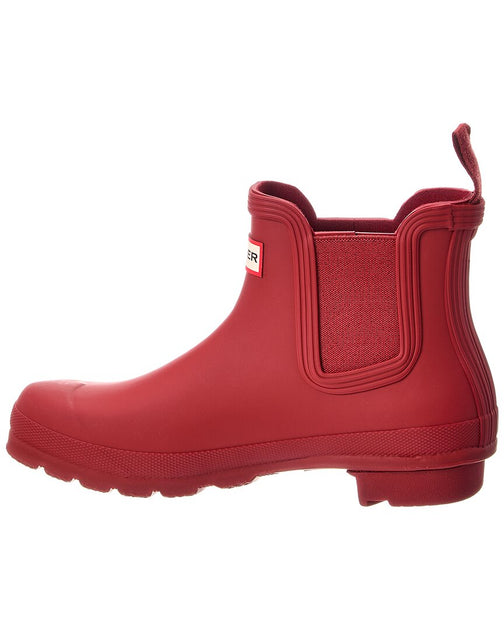 Hunter Original Chelsea Boot Red US 6 3