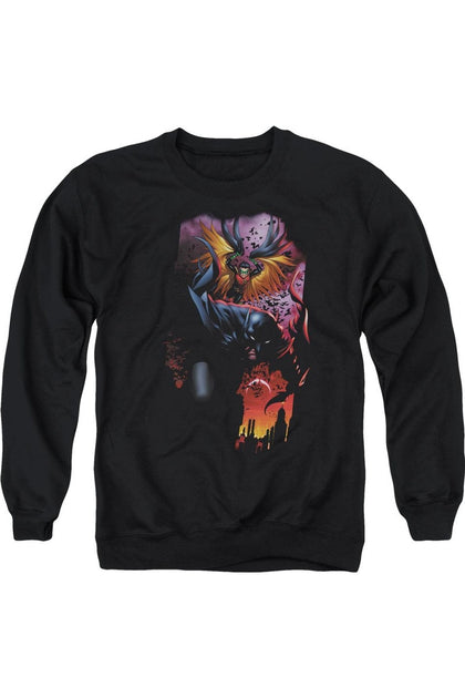 Gildan Batman & Robin #1 Crewneck Sweatshirt Black XLarge 2