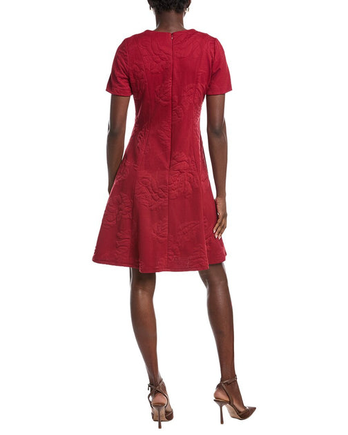 Julia Jordan Midi Dress Red US 10 3