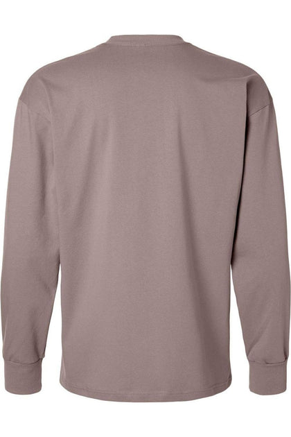 Next Level Heavyweight T-Shirt Manches Longues Marron Large 3
