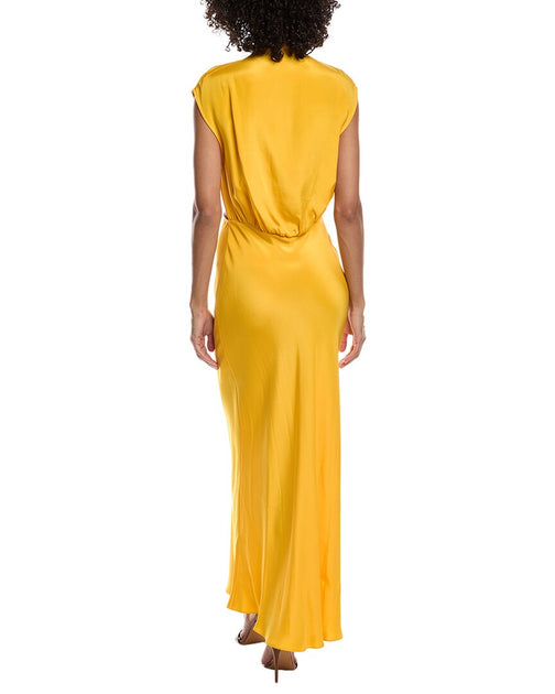Robe Longue Christopher Esber Jaune US 8 3
