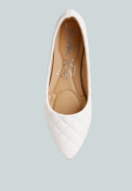 London Rag Rikhani Ballet Flats Beige US 5 4