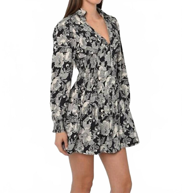 LOVE THE LABEL Gia Dress Grey Medium 4