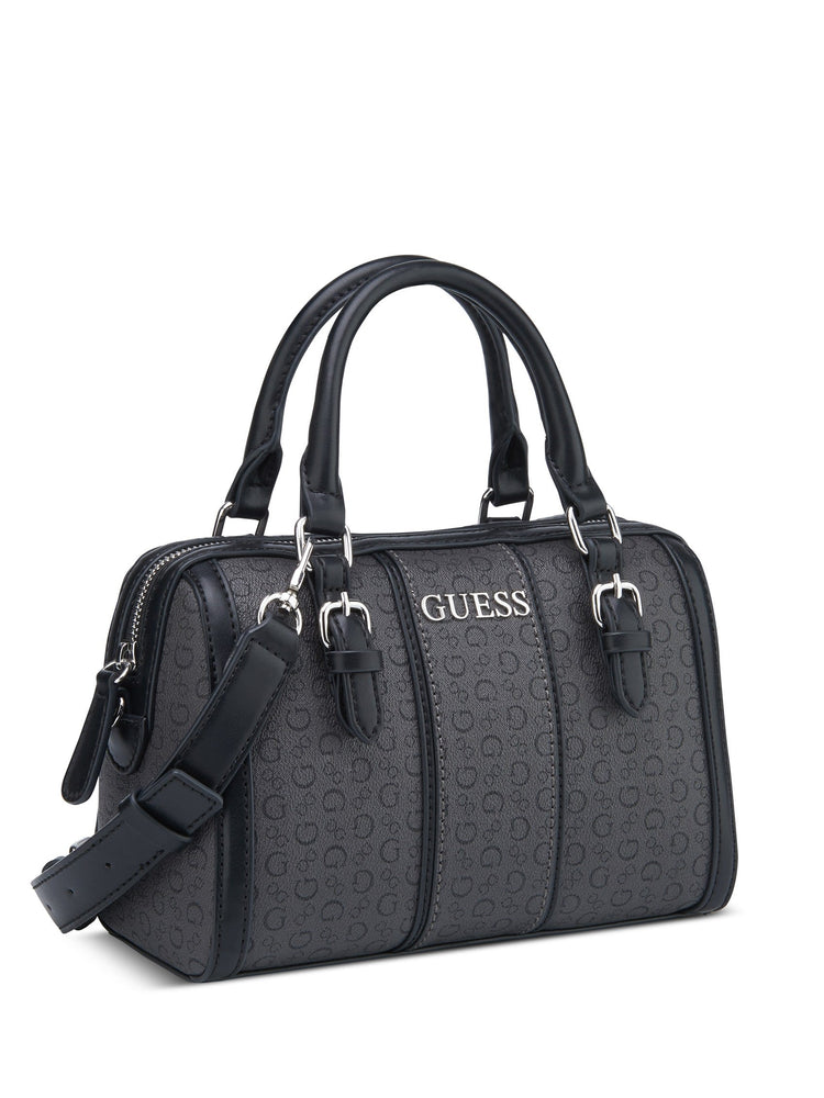 Guess Factory Radleigh Logo Box Satchel | ShopSimon
