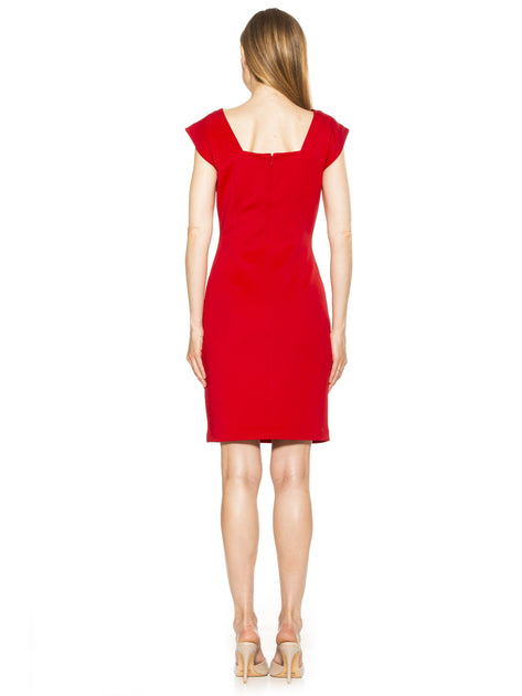 Alexia Admor Lucinda Dress Blue Small 4