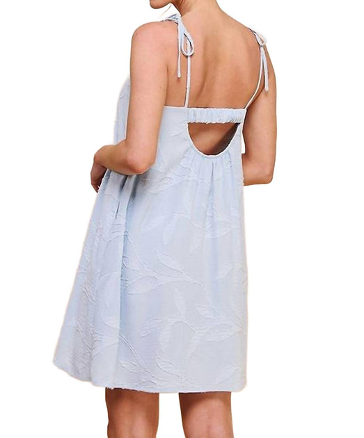 ALLIE ROSE Laguna Cami Robe Bleu Large 4
