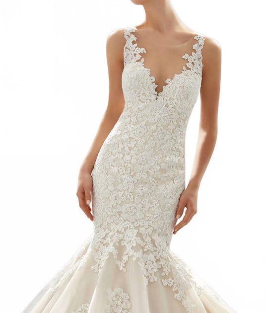 Morilee 26970 Wedding Dress Ivory US 14 3