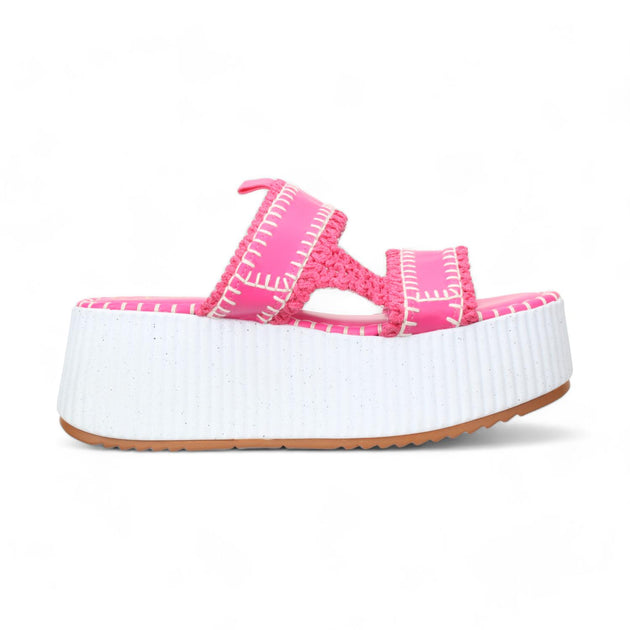 Rio Women's Gillie Slide Sandals Pink US 10 2