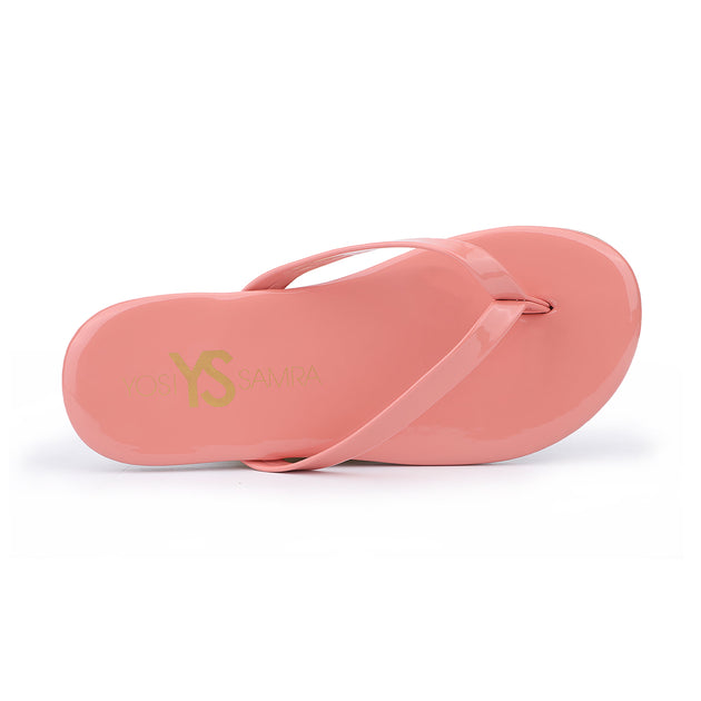 Yosi Samra Miss Rivington Flip Flop Pink US 12 3