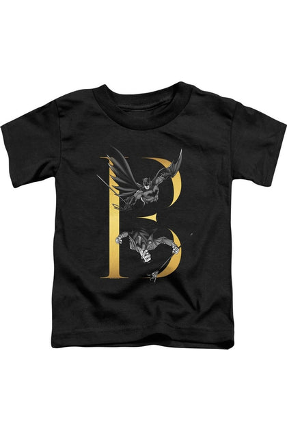 Gildan Batman B Short Sleeve Tee Black 2 Years 2