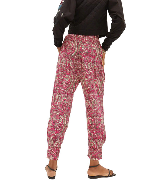 Maria Cher Pantalon Floral Besalu Rose XSmall 3