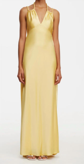 ACLER Woodlake Maxi Dress Yellow US 2 2