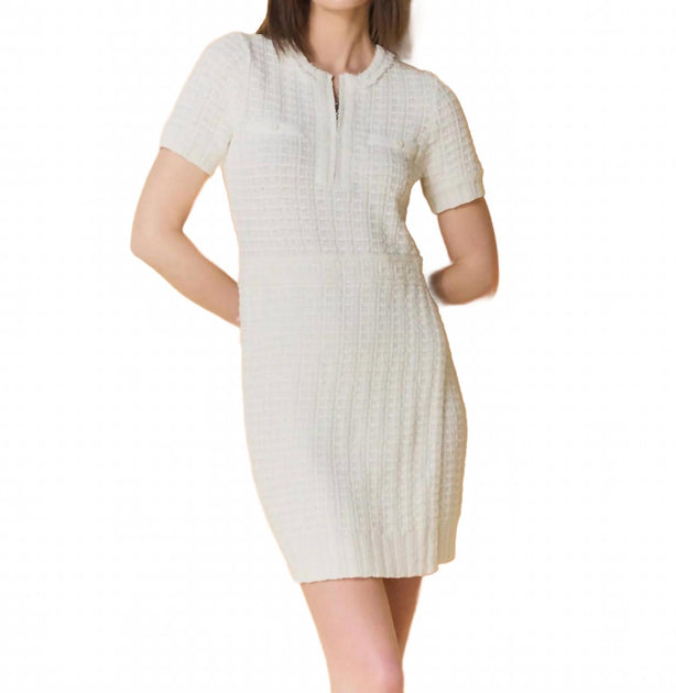 Jonathan Simkhai Clairette Dress Beige Medium 2